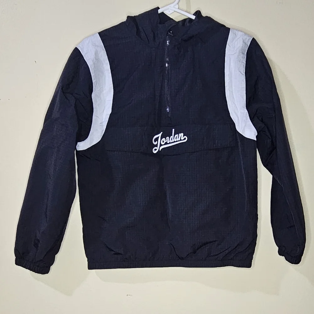 Jordan Kids' MJ Flight MVP Windbreaker Jacket        Size L 12-13YRS Boys